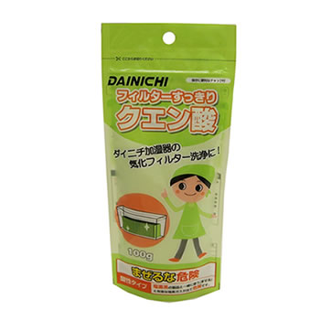 ダイニチ【パーツ消耗品】加湿器用 クエン酸 H010010【抗菌気化