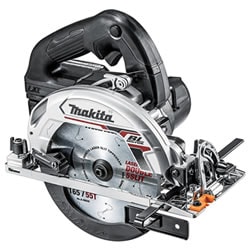 マキタ【makita】18V6.0Ah 165mm充電式マルノコ（黒） HS631DRGXB 