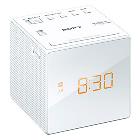 ���ˡ���SONY��FM��AM�����å��饸�� �ǥ�����ɽ��  ICF-C1-W(�ۥ磻��)��ICFC1W��