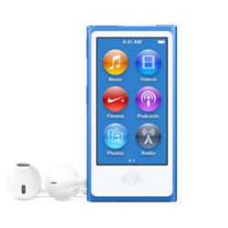 アップル【APPLE】iPod nano MKN02J/A [16GB ブルー]【MKN02JA】