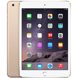 アップル【APPLE】iPad mini 3 Wi-Fiモデル 16GB MGYE2J/A [ゴールド 