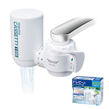 東レ トレビーノ カセッティ　浄水器 蛇口直結　MK304MX 東レ【TORAY】トレビーノ 蛇口直結型浄水器 カセッティ308T MK308T