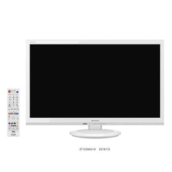 SHARP AQUOS 液晶テレビ 2T-C24AD 2020年製 シャープ【SHARP】24V型 液晶テレビ AQUOS ADライン 2T-C24AD-B