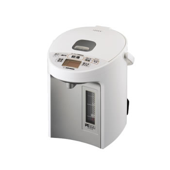 【美品】象印VE電気まほうびん2.2L CV-GT22-WA ホワイト 象印【ZOJIRUSHI】2.2L VE電気まほうびん 電気ポット 優湯生 CV