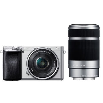 ソニー【SONY】α6400ダブルズームレンズキット [シルバー] ILCE-6400Y
