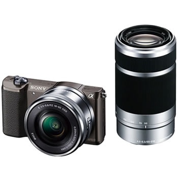 ソニー【SONY】α5100 ILCE-5100Y ダブルズームレンズキット [ブラウン