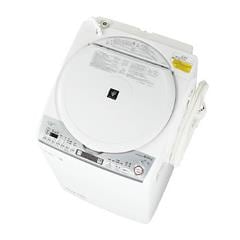 ���㡼�ס�SHARP������8kg ����4.5��� ���Ʒ��������絡 �ۥ磻�ȷ� ES-TX8D-W��ESTX8DW��