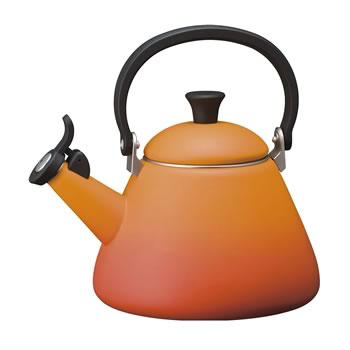 ル・クルーゼ【LE CREUSET】1.6L ケトル コーン オレンジ 920002-00-09