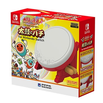 おもちゃ Switch HORI【ホリ】Switch 太鼓の達人専用コントローラー「太鼓とバチ」 NSW
