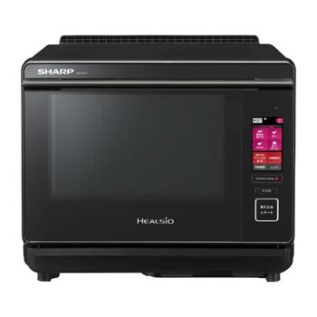 シャープ【SHARP】30L スチームオーブンレンジ ヘルシオ ブラック系 AX 