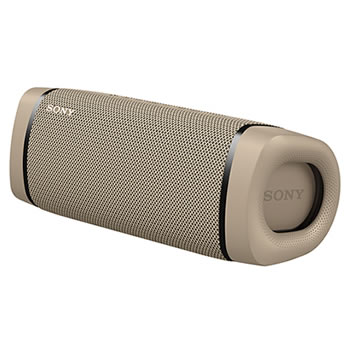 ソニー【SONY】 ワイヤレスポータブルスピーカー Bluetooth対応/防水 ベージュ SRS-XB33-C【SRSXB33C】