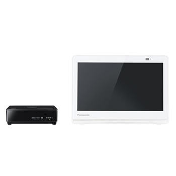 パナソニック【防水モデル】10V型 プライベート・ビエラ ホワイト UN 