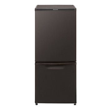 パナソニック【Panasonic】138L 2ドア冷蔵庫 マットビターブラウン 右 