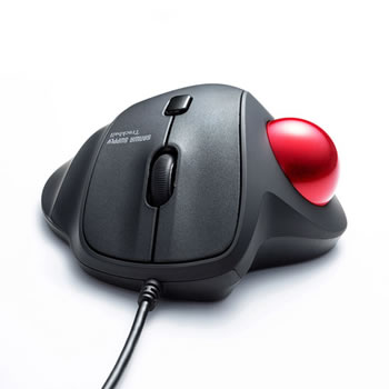 サンワサプライ【SanwaSupply】有線トラックボール エルゴノミクス形式