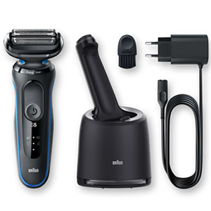 ブラウン【BRAUN】洗浄・充電器付 メンズシェーバー シリーズ5 50