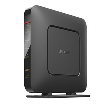 バッファロー【AirStation】無線LANルーター 親機 WSR-1800AX4S-BK