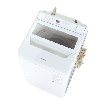 パナソニック【最終特価】8kg 全自動洗濯機 ホワイト NA-FA80H9-W 