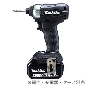 マキタ【makita】18V充電式インパクトドライバー(黒)本体のみ APT