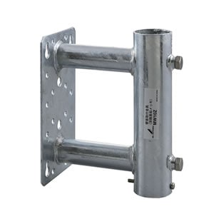 DXアンテナ【壁面用】突出し長103mmアンテナ用壁面取付 溶融亜鉛メッキ