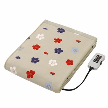 椙山紡織【Sugiyama】電気綿毛布 190cm×140cm 掛敷兼用ワイド