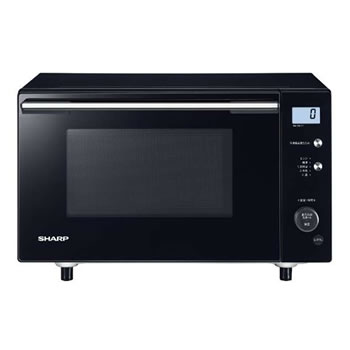 シャープ【SHARP】17L 単機能レンジ PLAINLY ブラック系 RE-TS171-B 