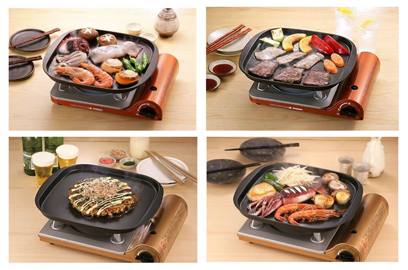 イワタニ【岩谷産業】カセットこんろ用プレート 鉄板焼プレート