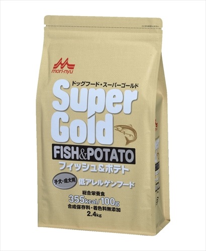 森乳サンワールド【ペット用品】 SGフィッシュ＆ポテト子犬・成犬用 
