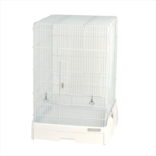 三晃商会【ペット用品】 イージーホーム40ハイ白 P-4976285127304【C73】