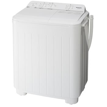 パナソニック【Panasonic】洗濯5.0kg 脱水5.0kg 2槽式洗濯機 ホワイト