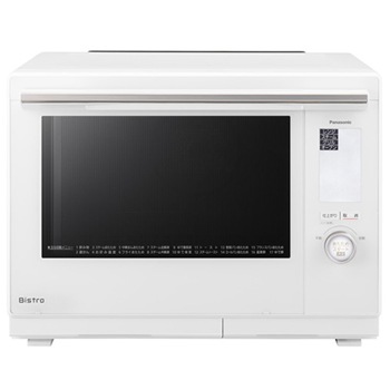 パナソニック【Bistro】30L スチームオーブンレンジ ビストロ ホワイト