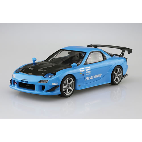 Amazon | 1/64 アオシマ オプション RE雨宮 FD3S シークレット ブルー