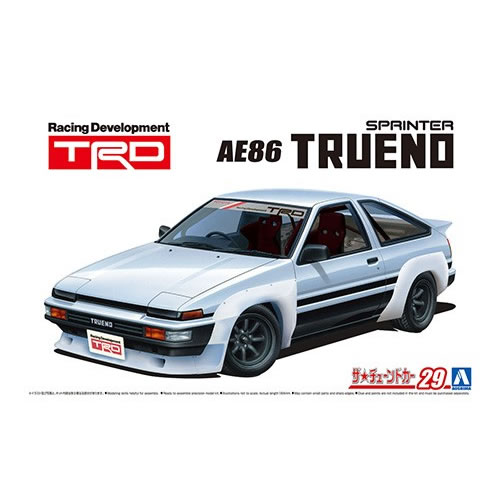アオシマ【プラモデル】1／24 ザ・チューンドカー No.29 TRD