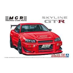 車✨プラモデル✨スカイラインGTR✨細かく仕上げてあります。おまけケース付き‼️ スカイラインGT-R (R33 NISMO仕様) ニスモ40周年組立式ケース