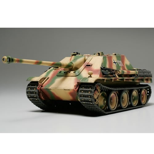 １／３５ドイツ軍ヤクトパンサー駆逐戦車プラモデル完成品 タミヤ【プラモデル】1／48 ミリタリーミニチュアシリーズ No.22