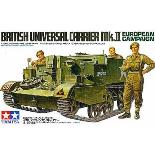 (未使用･未開封品)　タミヤ 1/35 ミリタリーミニチュアシリーズ No.175 イギリス陸軍 ブレンガンキャリヤー ヨーロッパ戦線 プラモデル 35175 sdt40b8 タミヤ【プラモデル】1／35 ミリタリーミニチュアシリーズ No.175