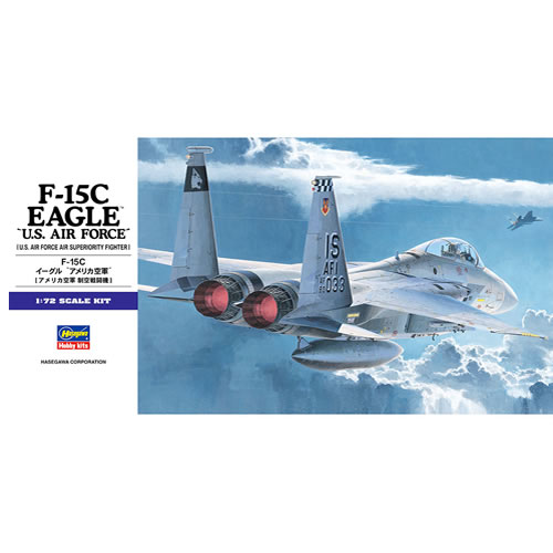 ハセガワ【プラモデル】1／72 アメリカ空軍 F-15C イーグル “アメリカ