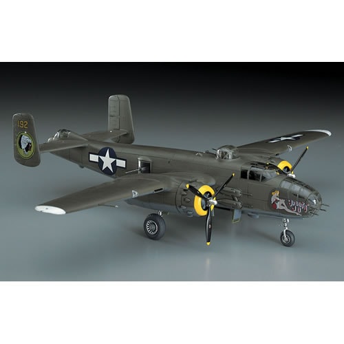 ハセガワ【プラモデル】1／72 アメリカ陸軍 B-25J ミッチェル H