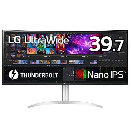 新品LG電子 39.7型 5KNano IPS 曲面型 液晶40WP95C-W LGエレクトロニクス【LG電子】39.7型 5K2K Nano IPS 曲面型ウルトラ