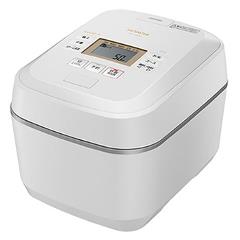 【2ヶ月使用美品】日立 炊飯器 5.5合炊 RZ-V100FM 白　ふっくら御膳 日立【HITACHI】5.5合炊き 圧力＆スチームIHジャー炊飯器 ふっくら御膳