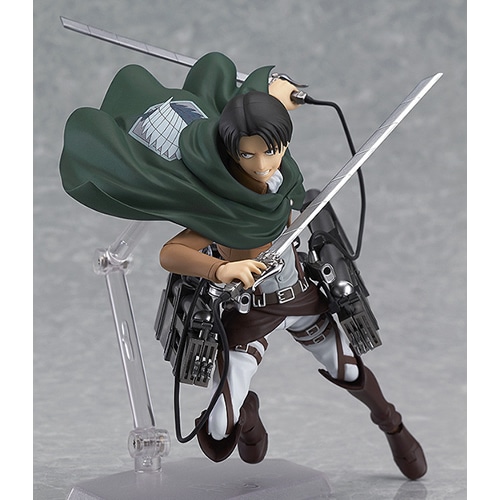 新品未開封 figma 進撃の巨人 リヴァイ 213 塗装済可動フィギュア マックスファクトリー【フィギュア】figma 進撃の巨人 リヴァイ