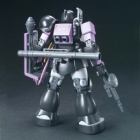 BANDAI SPIRITS【ガンプラ】HGUC 1／144 ザクI(旧ザク) 黒い三連星仕様