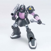BANDAI SPIRITS【ガンプラ】HGUC 1／144 ザクI(旧ザク) 黒い三連星仕様