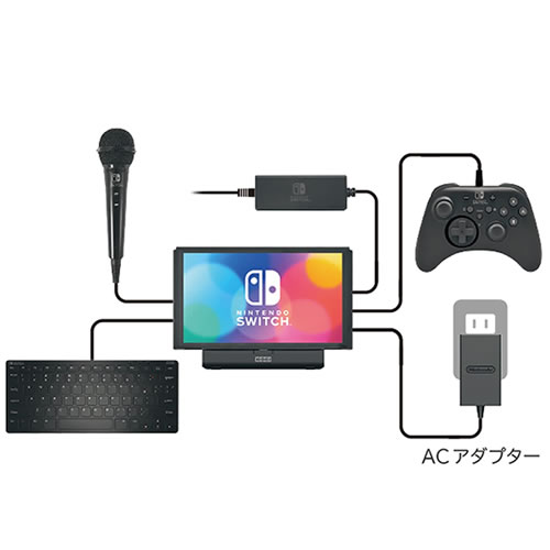 HORI【ゲーム周辺機器】テーブルモード専用ポータブルUSBハブスタンド