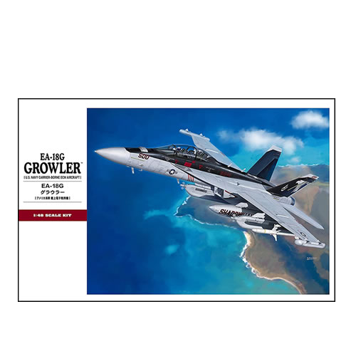ハセガワ【ホビー】1／48 アメリカ海軍 EA-18G グラウラー プラモデル