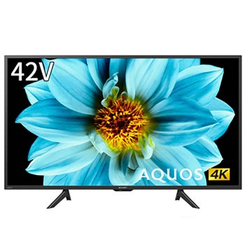 シャープ【AQUOS】Android TV 機能搭載 42型4Kチューナー内蔵液晶 