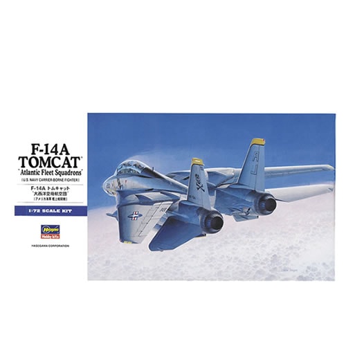 ハセガワ【ホビー】1／72 F-14A トムキャット 大西洋空母航空団