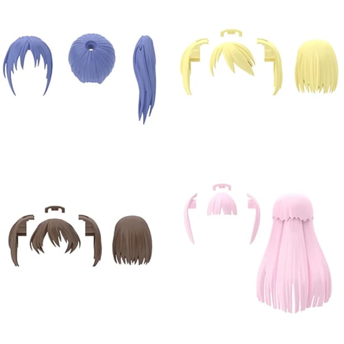 BANDAI SPIRITS【プラモデル】30MS オプションヘアスタイルパーツVol.6