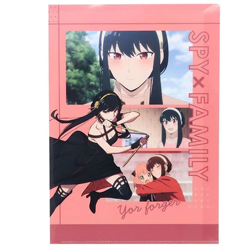 SPY×FAMILY クリアファイルホルダー A4クリアファイル多数　おまけ付き カミオジャパン【ホビー】SPY×FAMILY A4 シングルクリアファイル ヨル