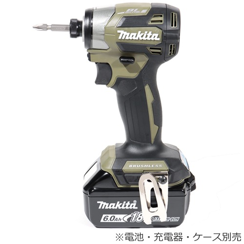 マキタ【makita】18V充電式インパクトドライバ(本体のみ) オリーブ 