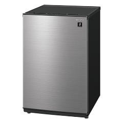シャープ【SHARP】72L ファン式冷凍庫 グルメクール メタリックグレー 